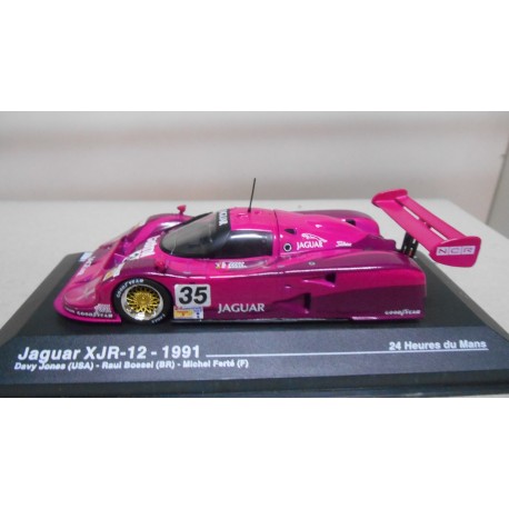 JAGUAR XJR-12 24 H LE MANS 1991 JONES/BOESEL/FERTE 1:43 ALTAYA IXO