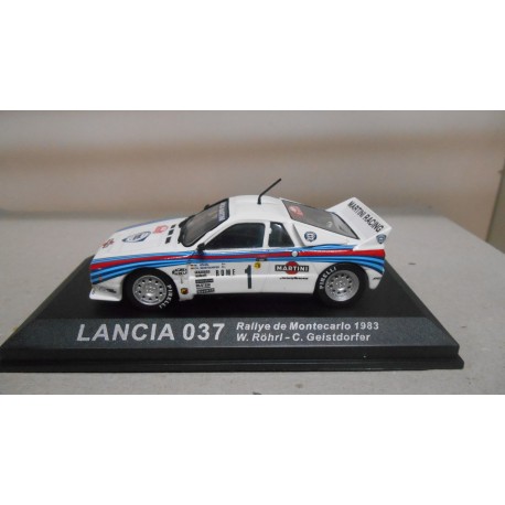 LANCIA 037 RALLY WIN RALLY MONTE CARLO 1983 W.ROHRL 1:43 ALTAYA IXO