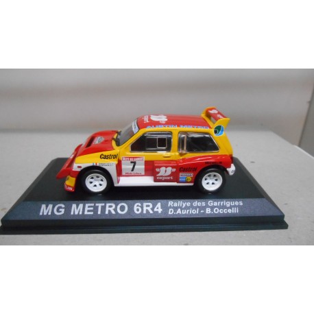 MG METRO 6R4 RALLY DES GARRIGUES 1986 D.AURIOL 1:43 ALTAYA IXO