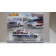 PLYMOUTH CUDA 1972 + RETRO RIG TEAM TRANSPORT 46 1:64 HOT WHEELS