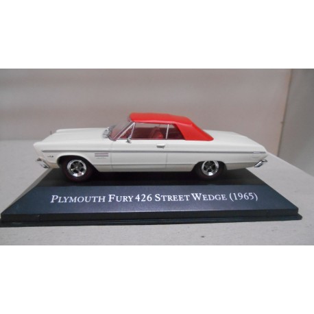 PLYMOUTH FURY 426 STREET WEDGE 1965 AMERICAN CARS 1:43 ALTAYA IXO