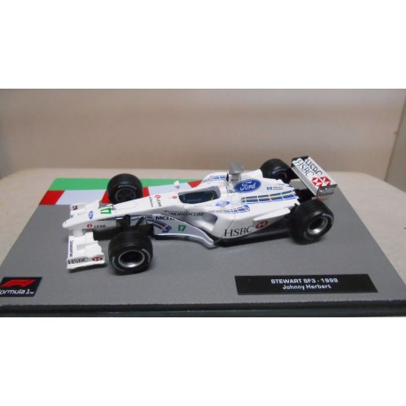 STEWART SF3 FORMULA F1 1999 JOHNNY HERBERT 1:43 SALVAT IXO