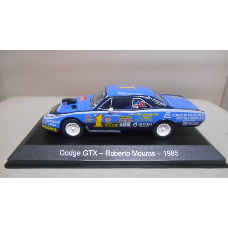 DODGE GTX 1985 R.MOURAS ARGENTINA TURISMO CARRETERA 1:43 DeAGOSTINI IXO