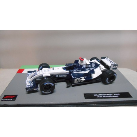 WILLIAMS FW26 FORMULA F1 2004 JUAN PABLO MONTOYA 1:43 SALVAT IXO