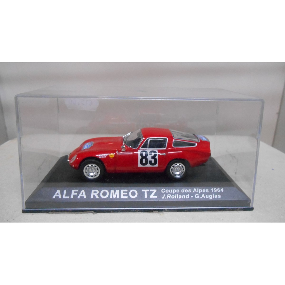 写真で確認の上購入ねがいますIXO製 ALFA ROMEO TZ 1964 1/43 - ミニカー