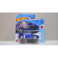 SUBARU WRX STi BLUE 2/10 J-IMPORTS 1:64 HOT WHEELS