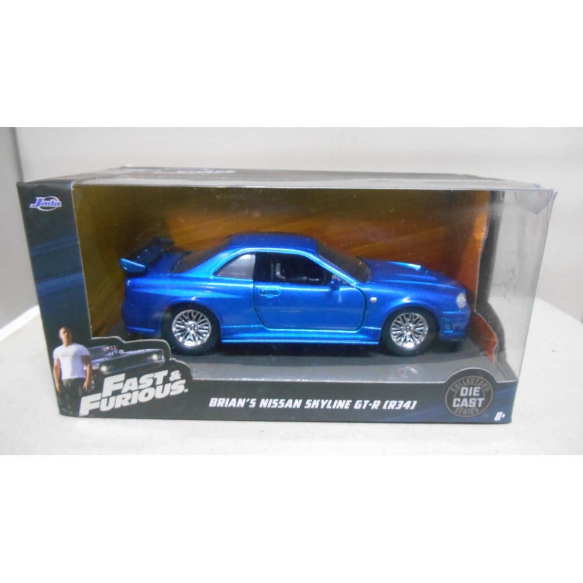 NISSAN SKYLINE GT-R R34 BRIAN FAST & FURIOUS 1:32 APX JADA - BCN STOCK CARS