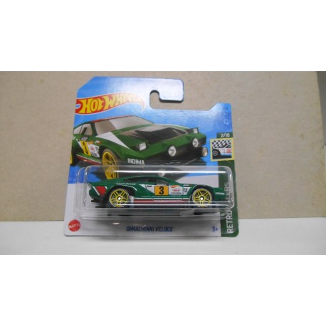 DIMACHINNI VELOCE n3 GREEN 2/10 RETRORACERS 1:64