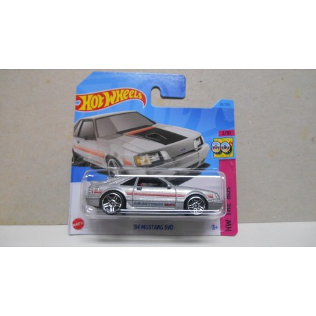 FORD MUSTANG SVO 1984 2/10 THE 80´S 1: 64 HOT WHEELS