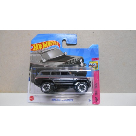 JEEP WAGONEER 1989 5/10 THE 80´S 1:64 HOT WHEELS