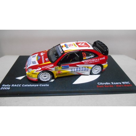 CITROEN XSARA WRC RALLY CATALUÑA 2006 DANI SORDO 1:43 ALTAYA IXO