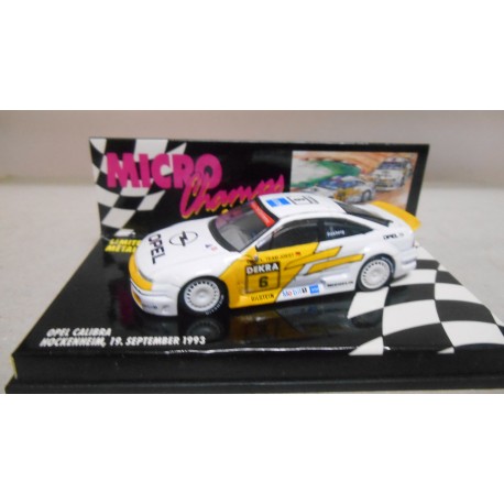 OPEL CALIBRA 1993 HOCKENHEIM OPEL JOEST K.ROSBERG 1:64 MICROCHAMPS URNA RAJADA