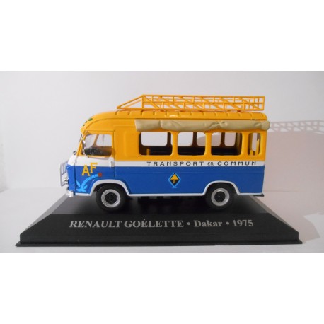 RENAULT GOELETTE 1975 TAXI DAKAR SENEGAL 1:43 ALTAYA IXO HARD BOX