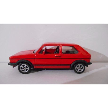 VOLKSWAGEN GOLF 1 GTi RED 1:60 WELLY SUPER9