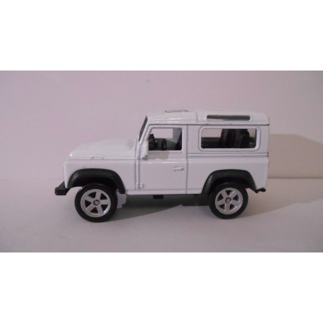 LAND ROVER DEFENDER WHITE 1:60 WELLY SUPER9