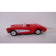 CHEVROLET CORVETTE C1 1957 CONVERTIBLE RED 1:60 WELLY SUPER9