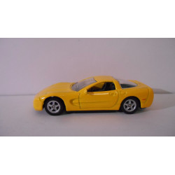 CHEVROLET CORVETTE C5 1999 YELLOW 1:60 WELLY SUPER9