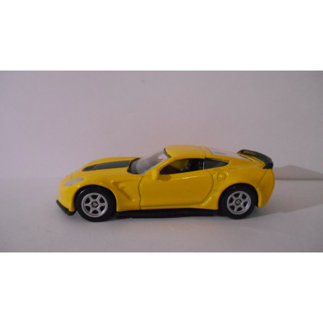 CHEVROLET CORVETTE C7 2017 Z06 YELLOW 1:60 WELLY SUPER9