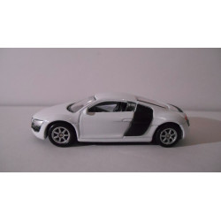 AUDI R8 WHITE 1:60 WELLY SUPER9