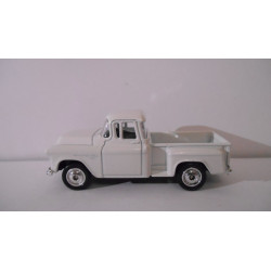 CHEVROLET STEPSIDE PICKUP 1955 WHITE 1:60 WELLY SUPER9