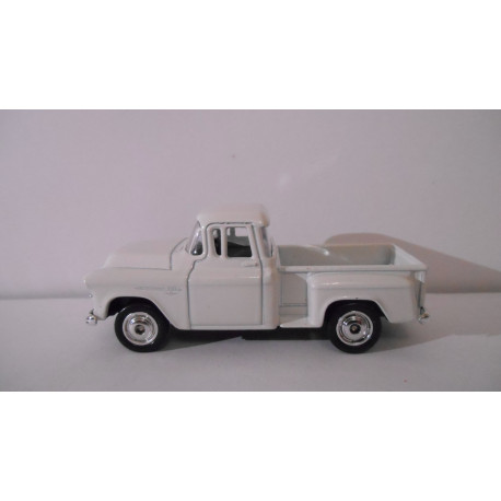 CHEVROLET STEPSIDE PICKUP 1955 WHITE 1:60 WELLY SUPER9