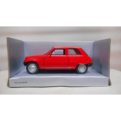 RENAULT 5 RED 1:34/39 WELLY