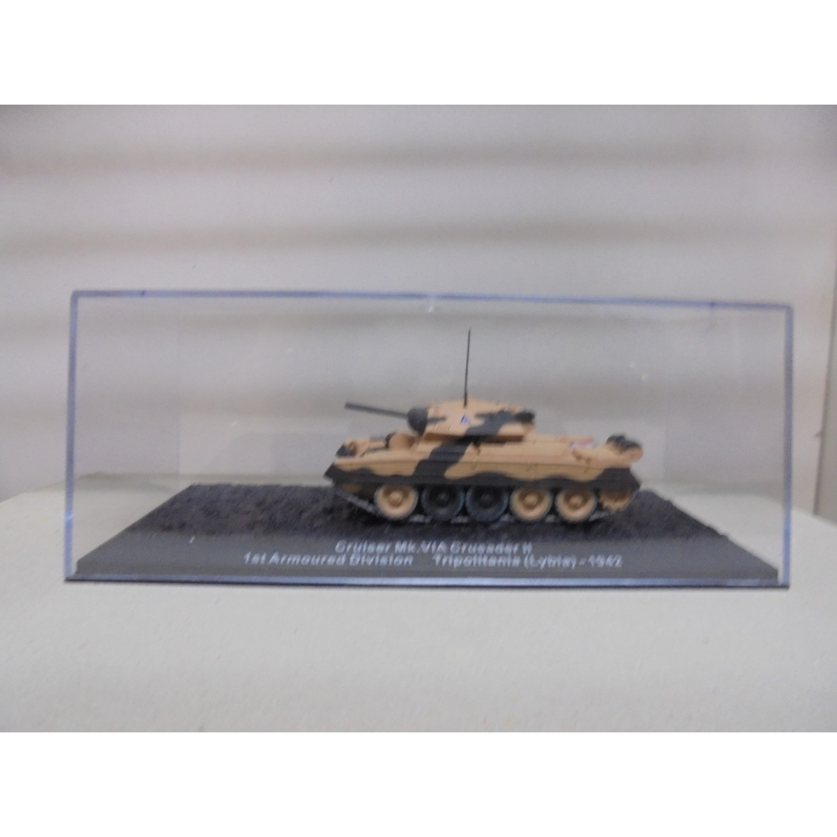 CRUISER MK.VIA CRUSADER II 1942 1st ARMOURED DIV LYBIA WW2 1:72 ALTAYA ...