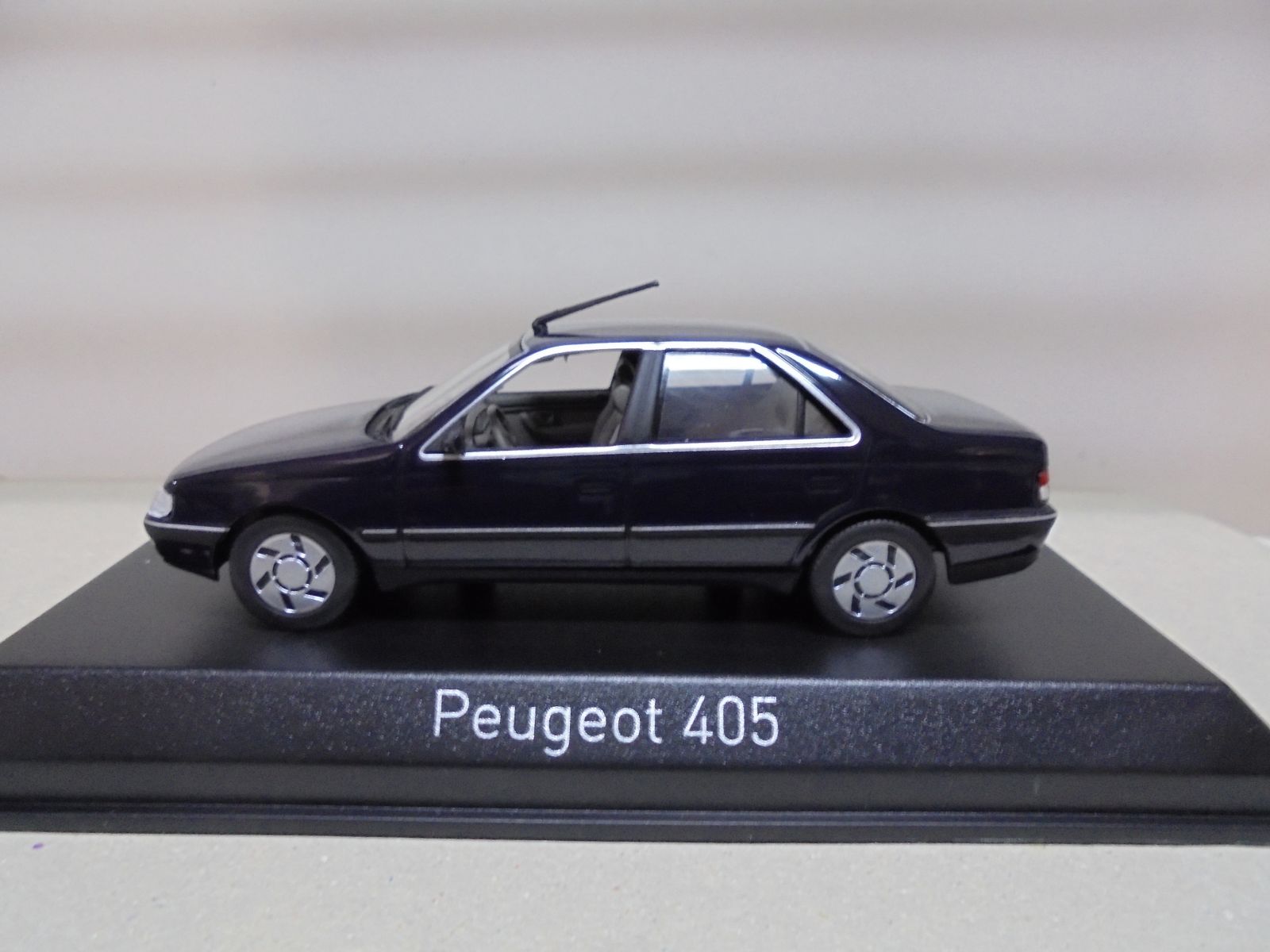 PEUGEOT 405 SRi 1991 BLUE 1:43 NOREV 474513 - BCN STOCK CARS