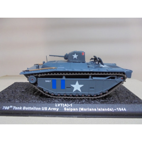 LVT (A) -1 1944 708th TANK BAT US ARMY SAIPAN  WW2 1:72 ALTAYA IXO