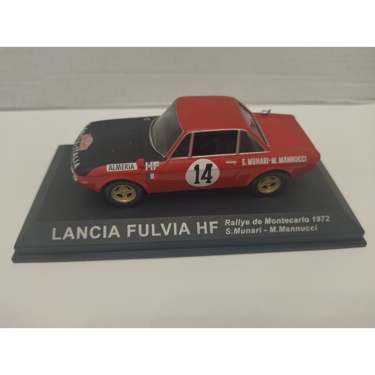 ixo 1/43 LANCIA FULVIA HF #14 - ミニカー