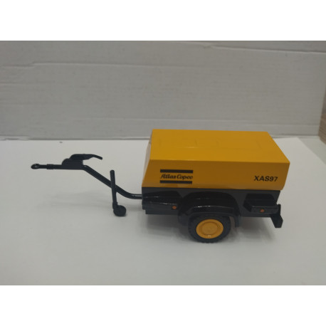 ATLAS COPCO XAS97 PORTABLE COMPRESSOR SERIES 7 1:25 MODEL DIECAST