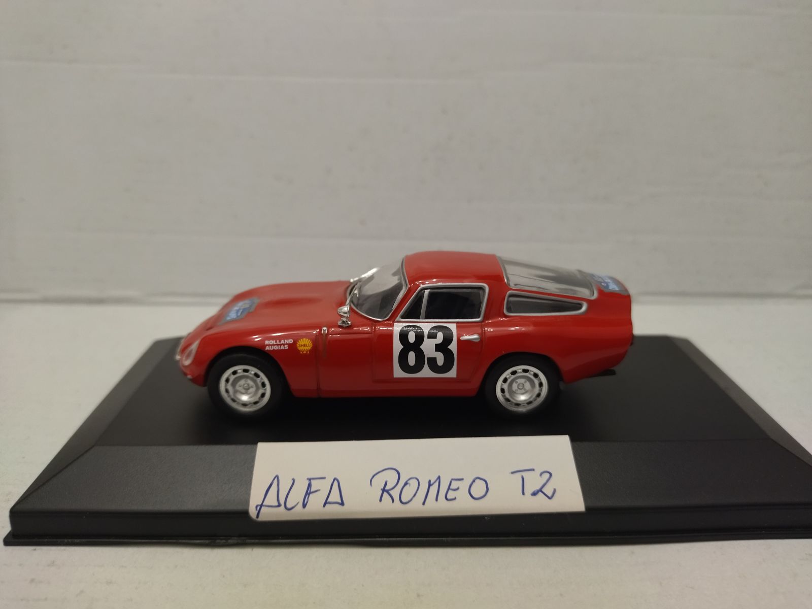 写真で確認の上購入ねがいますIXO製 ALFA ROMEO TZ 1964 1/43 - ミニカー