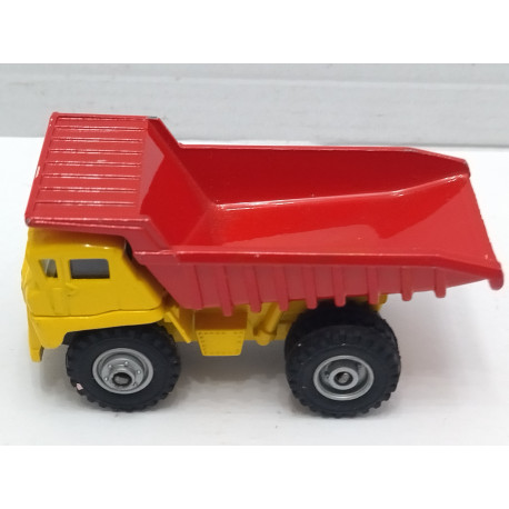 MITSUBISHI DUMPER/HEAVY TRUCK MINI 10 1:82 SHINSHEI MADE in JAPAN VINTAGE NO BOX