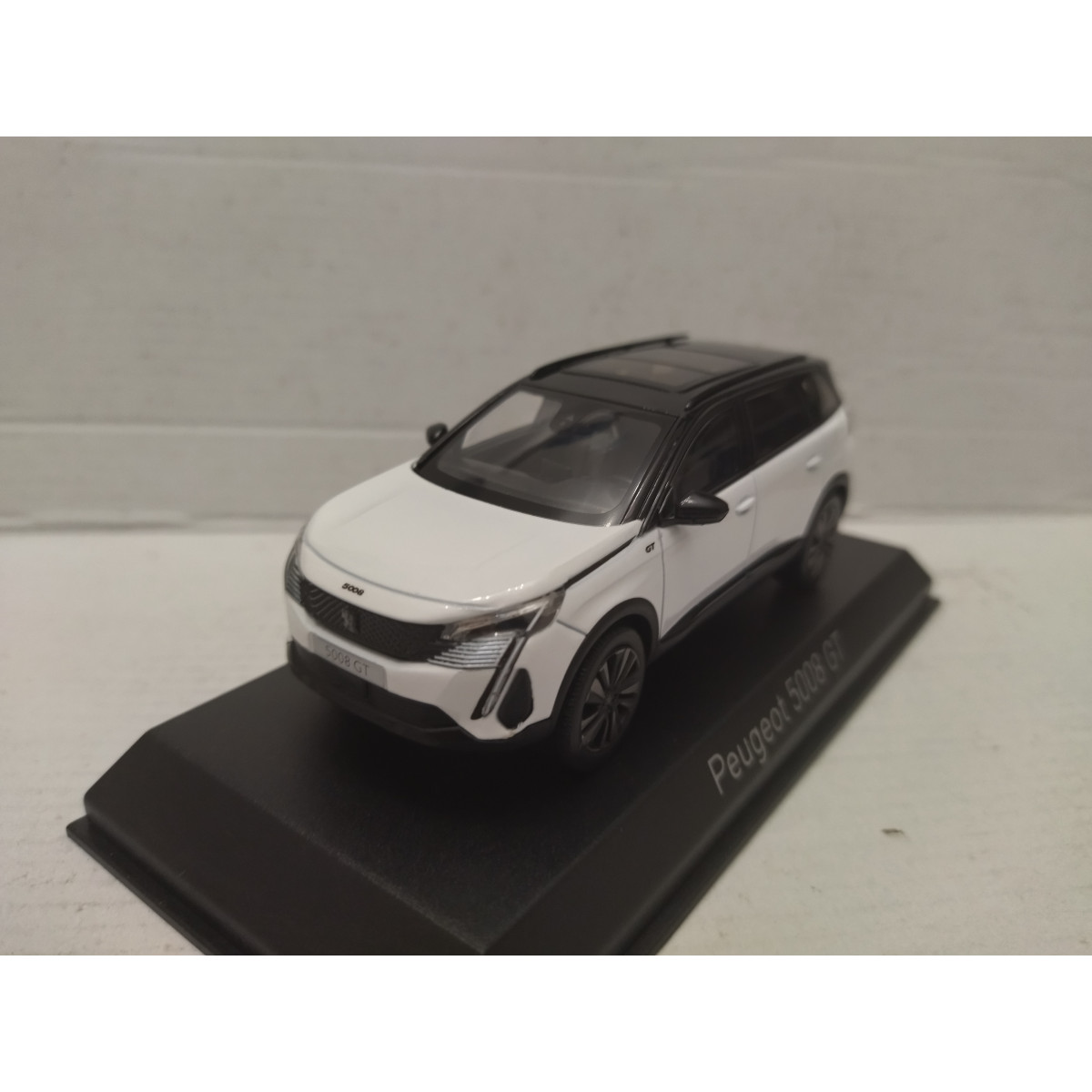 PEUGEOT 5008 GT 2020 BLACK PACK PEARL WHITE 1:43 NOREV 473926