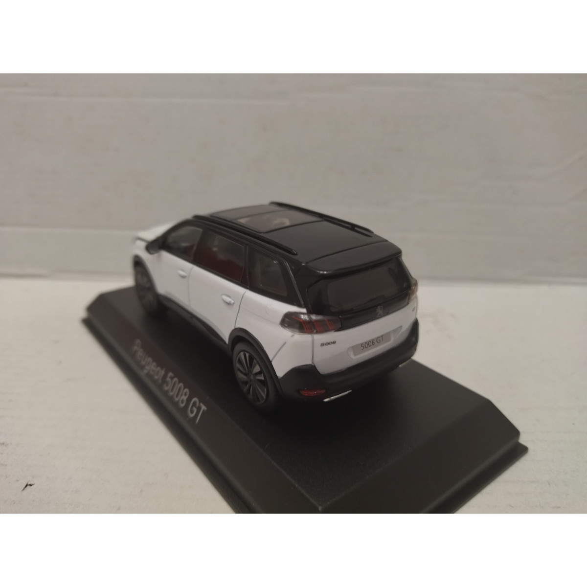 PEUGEOT 5008 GT 2020 BLACK PACK PEARL WHITE 1:43 NOREV 473926