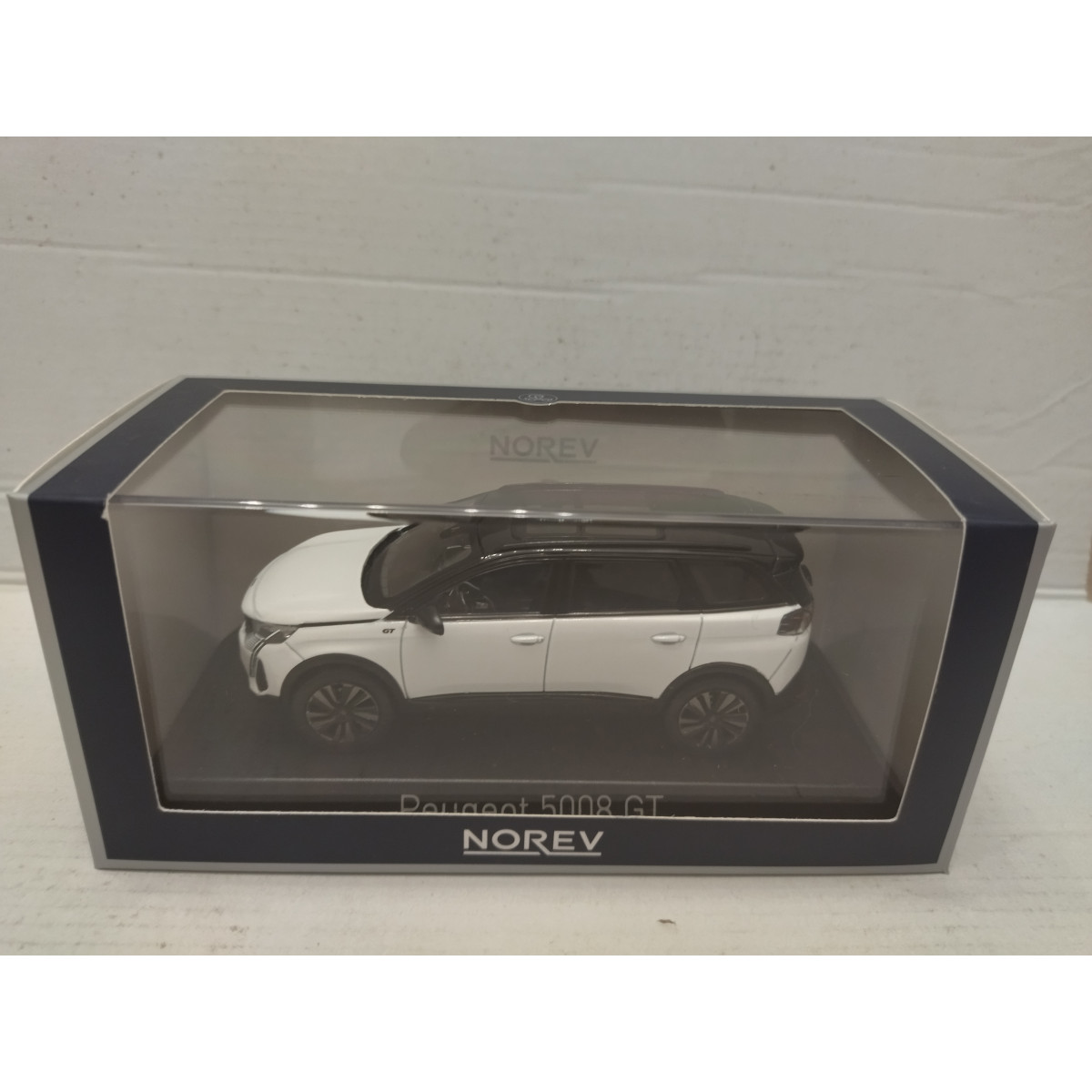 PEUGEOT 5008 GT 2020 BLACK PACK PEARL WHITE 1:43 NOREV 473926