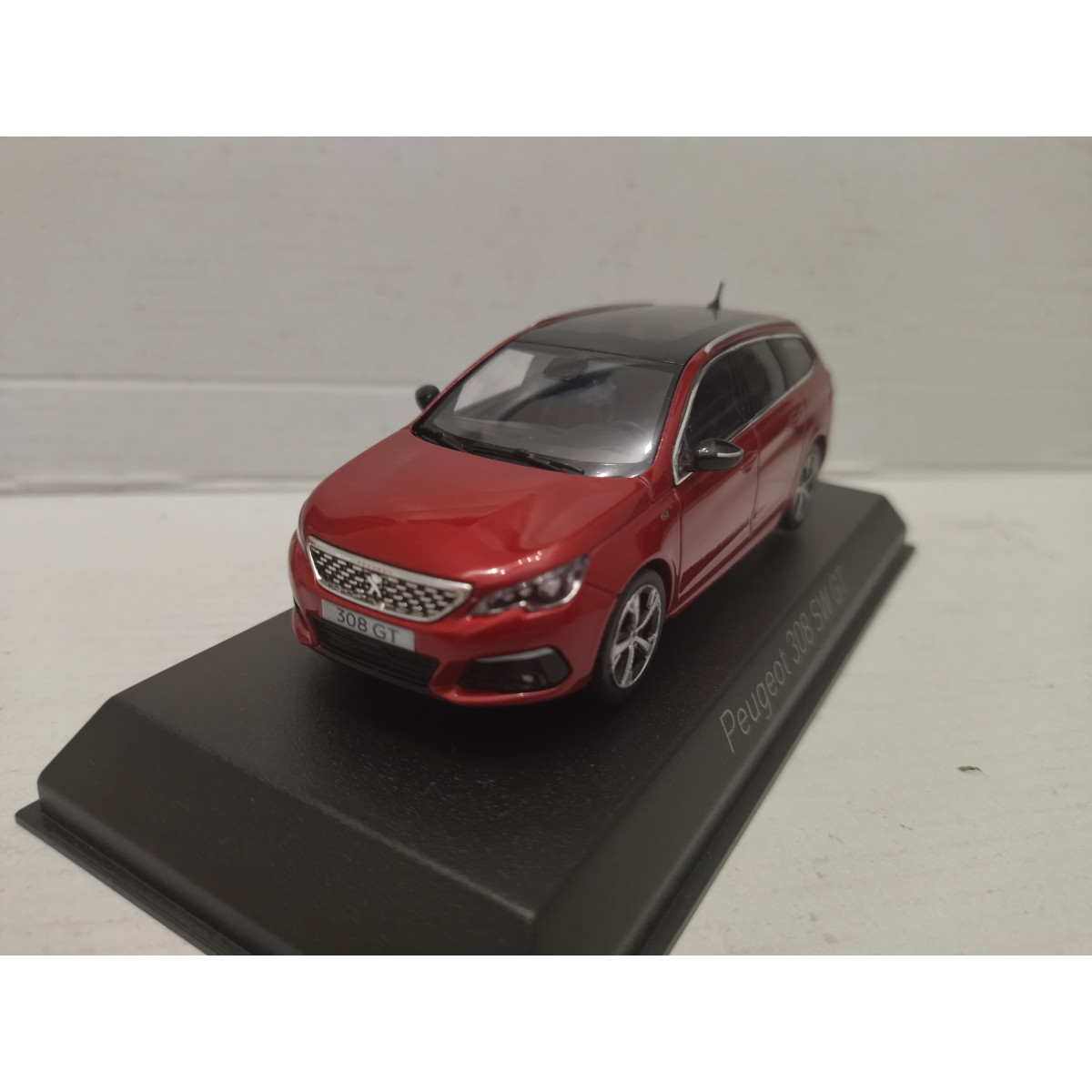 Norev 1/43 Peugeot 308 GT 2017 Gray Diecast Model Cars Limited