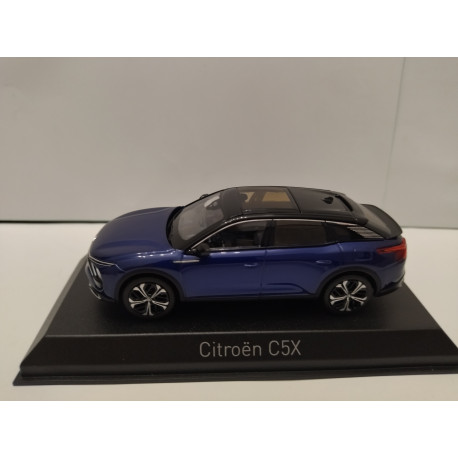 CITROEN C5X 2021 MAGNETIQUE BLUE 1:43 NOREV 155572