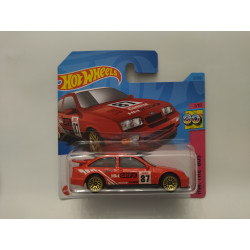 FORD SIERRA COSWORTH 1987 n87 1/10 THE 80S 1:64 HOT WHEELS