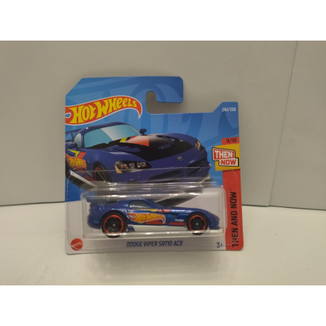 DODGE VIPER SRT10 ACR 9/10 THEN AND NOW 1:64 HOT WHEELS