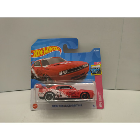 DODGE CHALLENGER DRIFT CAR n426 RED MOPAR 3/5 DRIFT 1:64 HOT WHEELS