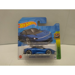 AUTOMOBILI PININFARINA BATTISTA BLUE 2/10 EXOTICS 1:64 HOT WHEELS