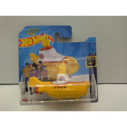 THE BEATLES YELLOW SUBMARINE 6/10 SCREEN TIME 1:64 HOT WHEELS