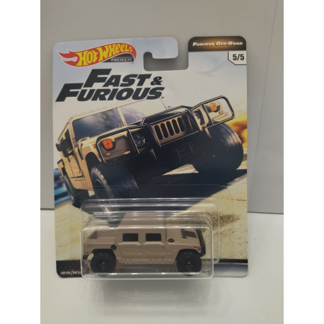 HUMMER H1 FAST & FURIOUS 5/5 OFF-ROAD 1:64 HOT WHEELS PREMIUM