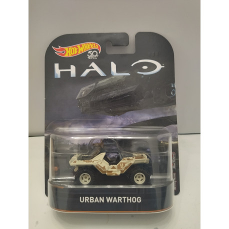 HALO URBAN WARTHOG 1:64 HOT WHEELS PREMIUM