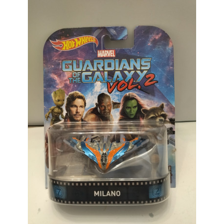 GUARDIANS OF GALAXY 2 MILANO 1:64 HOT WHEELS PREMIUM