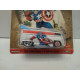 VOLKSWAGEN T1 DRAG BUS CAPTAIN AMERICA 1/5 MARVEL 1:64 HOT WHEELS PREMIUM