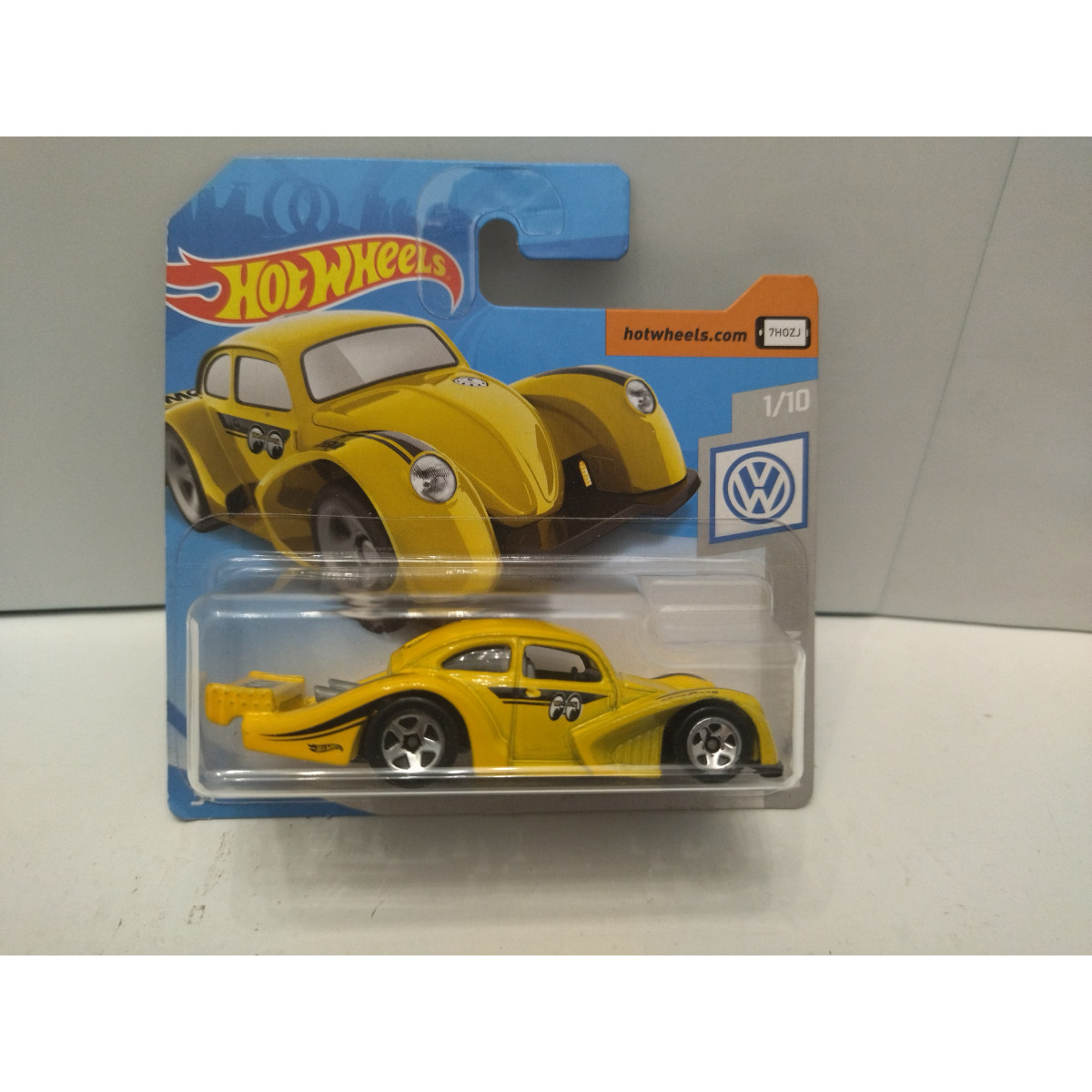 Hot wheels volkswagen store kafer racer yellow