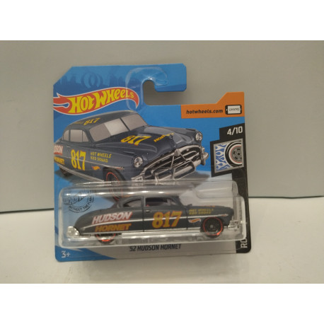 HUDSON HORNET 1952 4/10 ROD SQUAD 1:64 HOT WHEELS