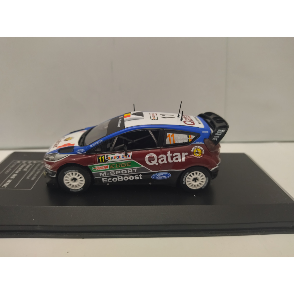 FORD FIESTA RS WRC RALLY ITALIA SARDEGNA 2013 NEUVILLE 1:43 DIECAST ...